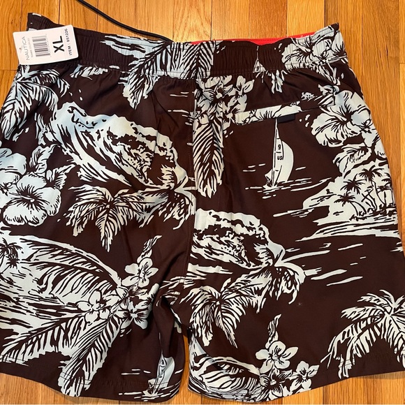 XL Men Nautica Board Swim Shorts - Picture 1 of 2